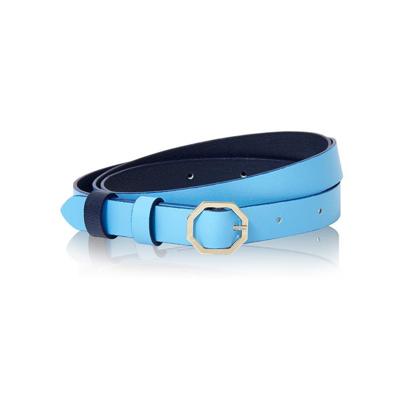 Reversible Belt | Navy Saffiano Leather – Stacy Chan Limited